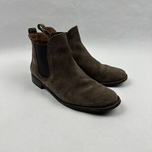 Paul Green Jax Boots Womens Size 9 UK 6.5 Earth Brown Suede Chelsea Bootie